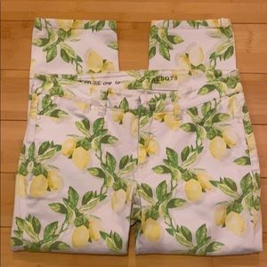 Talbots Lemon Crop Jeans